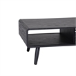 NPD Furniture Wilson Slat Coffee Table in Black