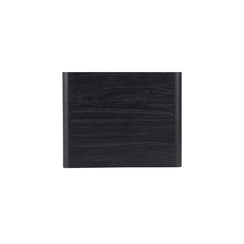 NPD Furniture Wilson Slat Side/End Table in Black