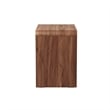 NPD Furniture Delmare Side/End Table w/ 1 Drawer in Walnut