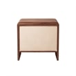 NPD Furniture Delmare Side/End Table w/ 1 Drawer in Walnut
