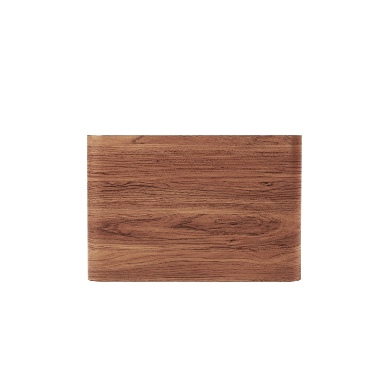 NPD Furniture Delmare Side/End Table w/ 1 Drawer in Walnut