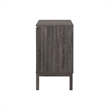 NPD Furniture Oakenvale Cabinet 2 Doors in Charred Black