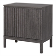 NPD Furniture Oakenvale Cabinet 2 Doors in Charred Black