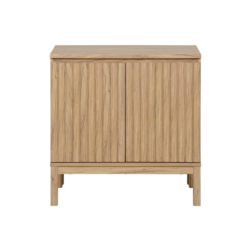 New Pacific Direct Oakenvale Cabinet 2 Doors in Terra Oak