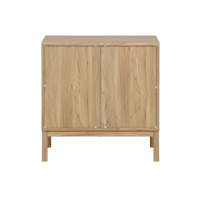 New Pacific Direct Oakenvale Cabinet 2 Doors in Terra Oak