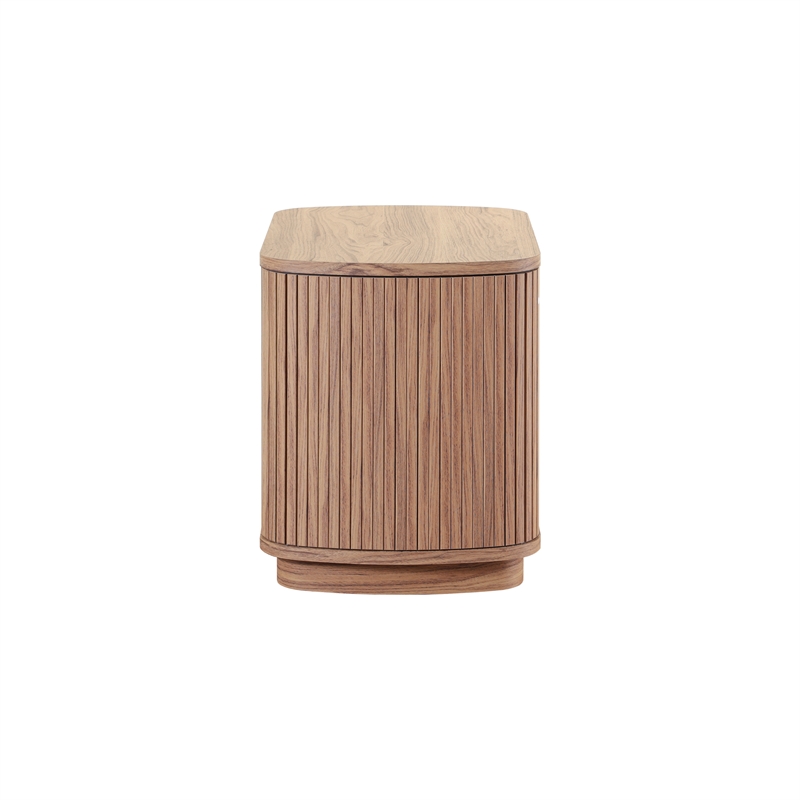 NPD Furniture Wimberly Nightstand/Side Table in Terra Oak
