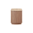 NPD Furniture Wimberly Nightstand/Side Table in Terra Oak