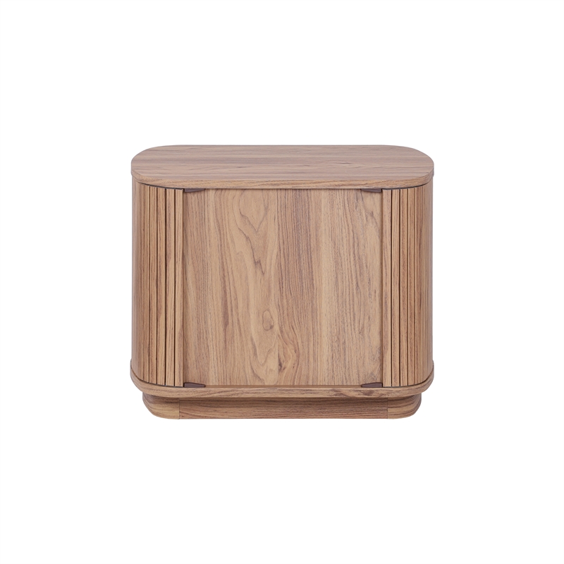 NPD Furniture Wimberly Nightstand/Side Table in Terra Oak