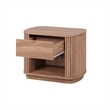 NPD Furniture Wimberly Nightstand/Side Table in Terra Oak
