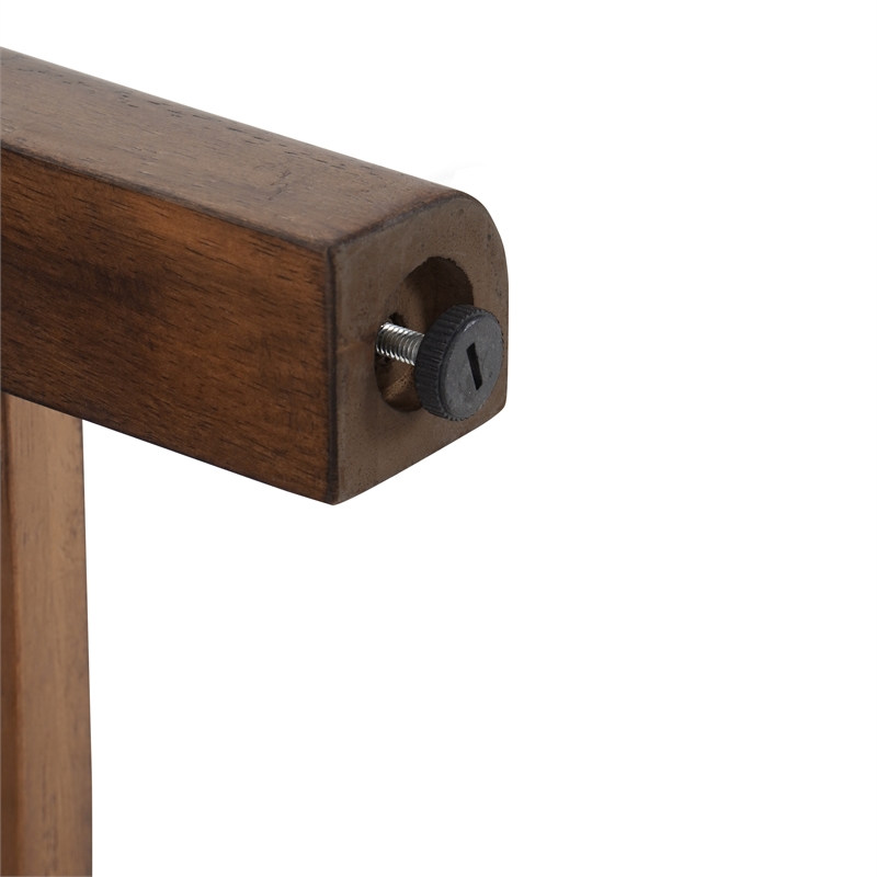 NPD Furniture Trevin KD 5-Tier Bookcase in Walnut