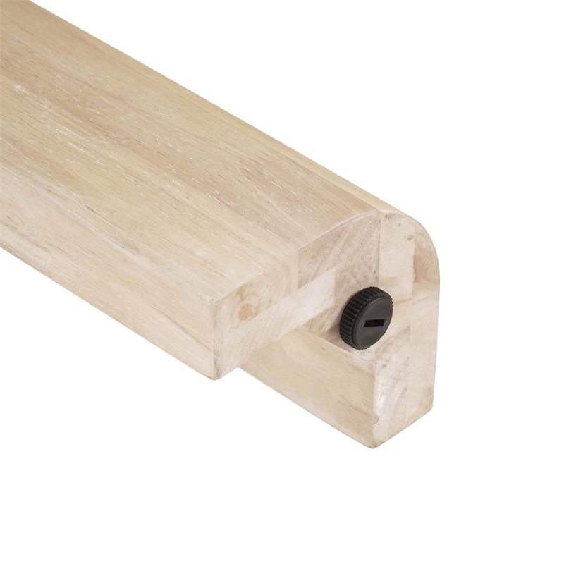 New Pacific Direct Trevin KD Desk 2 Drawers in Weathered Sand