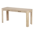 NPD Furniture Trevin KD Desk 2 Drawers in Weathered Sand