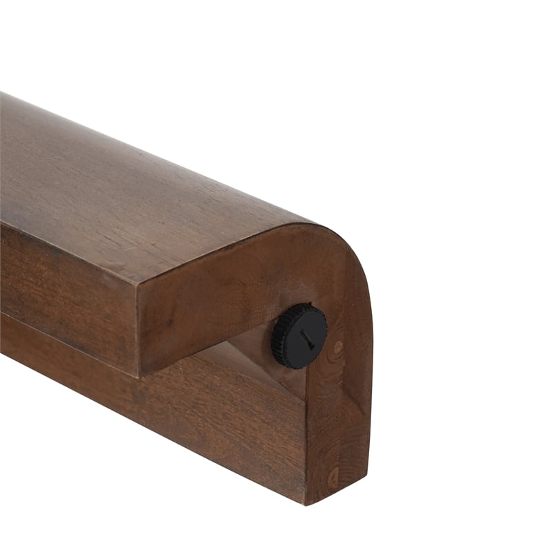 New Pacific Direct Trevin KD Desk 2 Drawers in Walnut