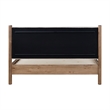 NPD Furniture Bloomfield KD Queen Bed Set in Dark Walnut