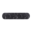 NPD Furniture Baron KD Sideboard 4 Doors in Midnight Marble/Coffee Brown