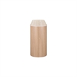 NPD Furniture Baron KD Sideboard 4 Doors in Travertine/Light Oak