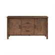 NPD Furniture Bloomfield Sideboard 2 Drawers + 2 Doors in Dark Walnut