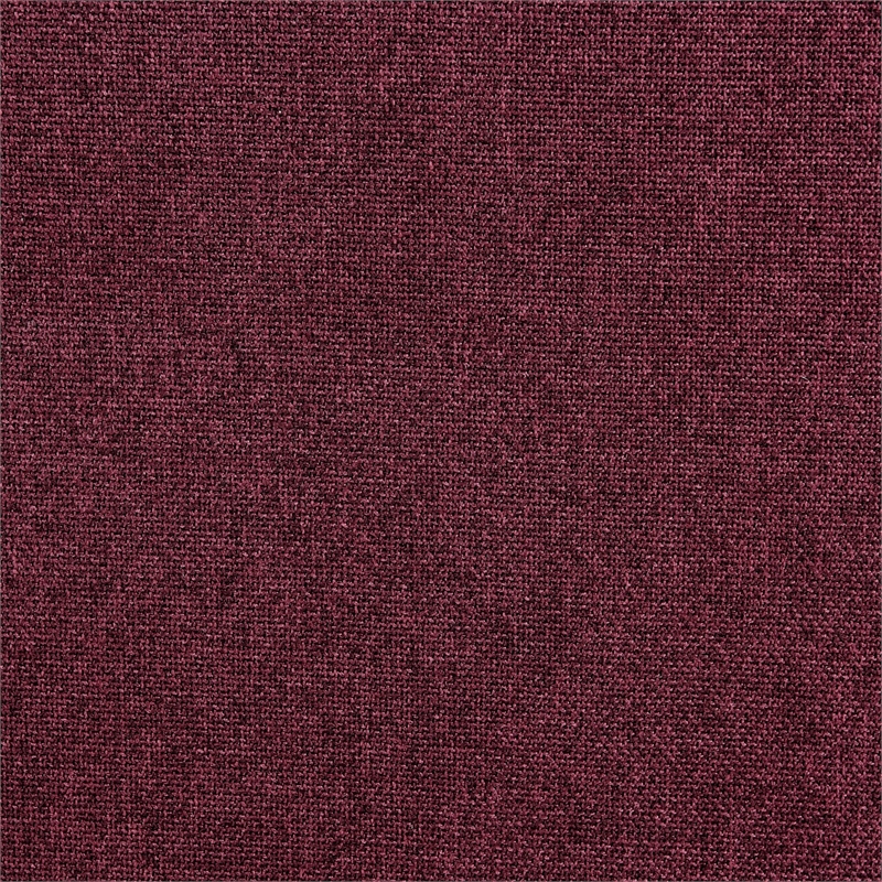 NPD Furniture Florence Fabric Accent Chair Brown Legs in Havana Maroon