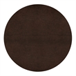 NPD Furniture Londyn KD Round Coffee Table in Dark Brown