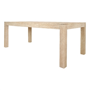New Pacific Direct Covington KD 79&quot Dining Table in Brushed Natural