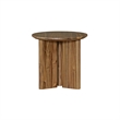 NPD Furniture Petrilio KD Side/End Table in Hazelnut Brown