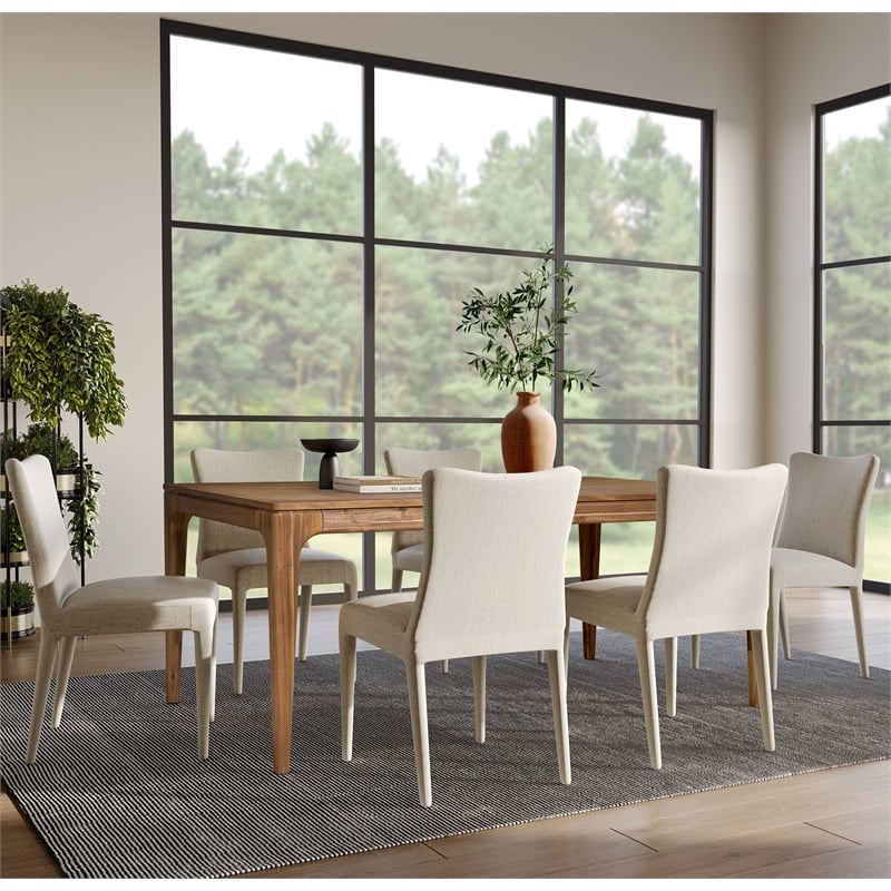 New Pacific Direct Hereford KD Butterfly Dining Table w/ 22