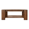 NPD Furniture Morton KD Rectangular Coffee Table in Rustic Walnut
