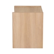 NPD Furniture Fortville KD Nightstand/Side Table 2 Drawers in Light Oak