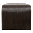 NPD Furniture Kyran Rattan Coffee Table in Espresso Brown