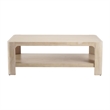 NPD Furniture Trevin KD Rectangular Coffee Table in Weathered Sand