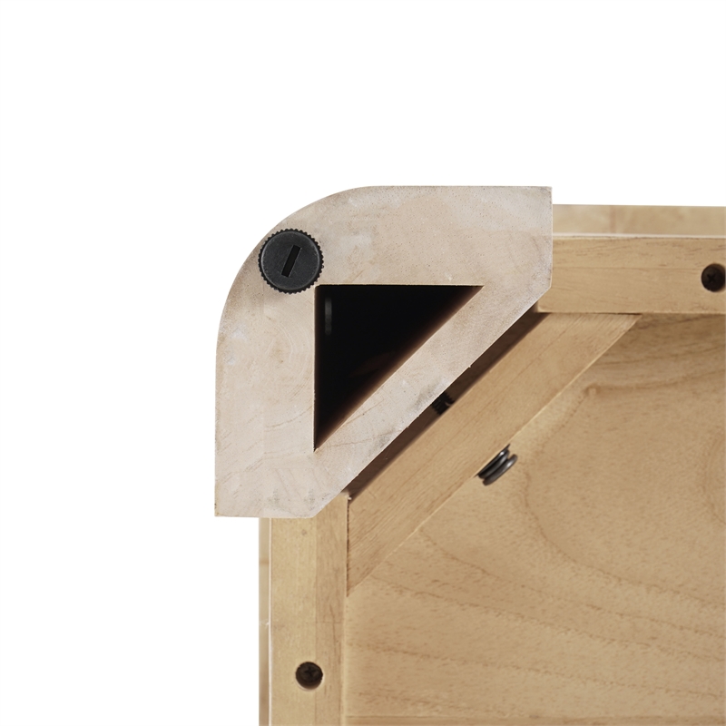 New Pacific Direct Trevin KD Rectangular Coffee Table in Weathered Sand