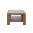 NPD Furniture Trevin KD Rectangular Coffee Table in Walnut