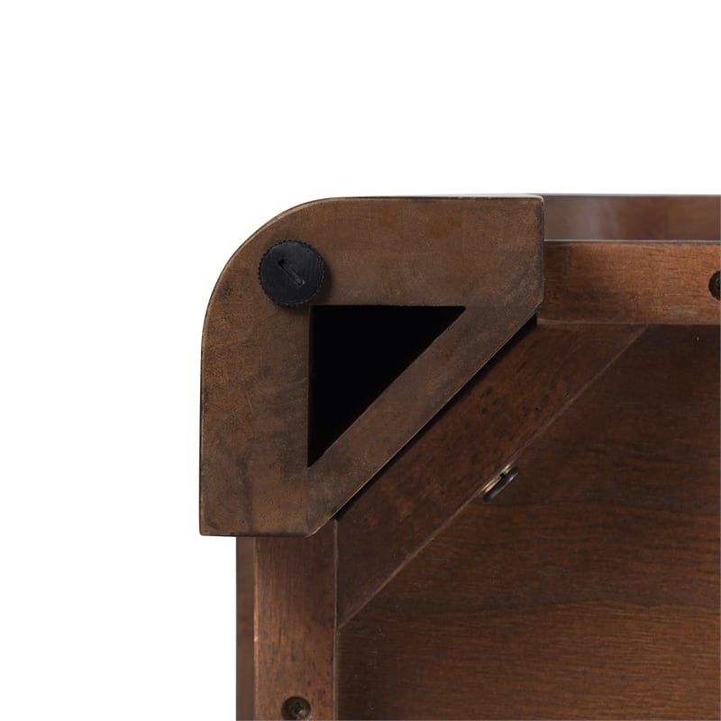 New Pacific Direct Trevin KD Rectangular Coffee Table in Walnut