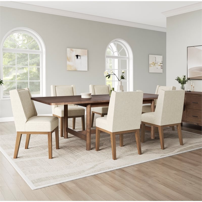 New Pacific Direct Bloomfield KD Butterfly Dining Table w/ 20