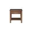 NPD Furniture Bloomfield Nightstand/Side Table in Dark Walnut