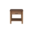 NPD Furniture Bloomfield Nightstand/Side Table in Dark Walnut
