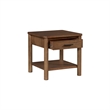 NPD Furniture Bloomfield Nightstand/Side Table in Dark Walnut