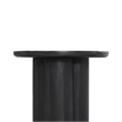 NPD Furniture Mayville Solid Wood Side/End Table in Alto Black