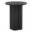 NPD Furniture Mayville Solid Wood Side/End Table in Alto Black