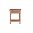 NPD Furniture Azella KD Nightstand/Side Table in Brushed Brown