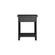 NPD Furniture Azella KD Nightstand/Side Table in Alto Black