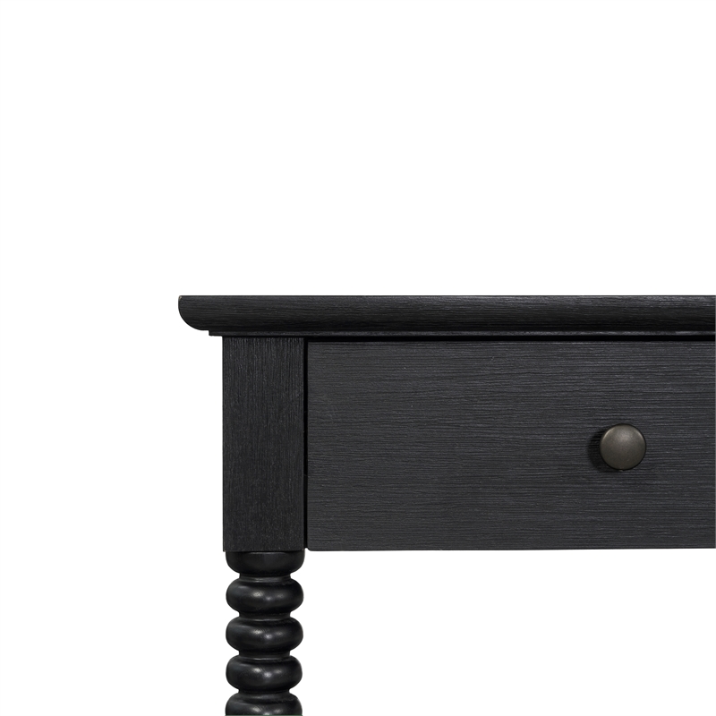 NPD Furniture Azella KD Nightstand/Side Table in Alto Black