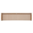 NPD Furniture Larson Entryway Storage Bench in Terra Oak