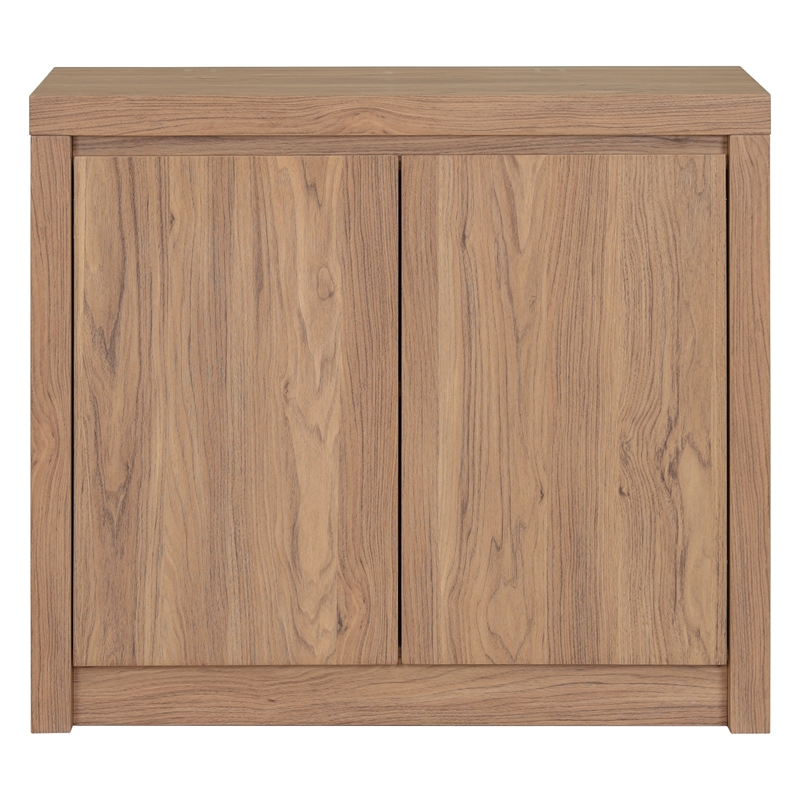NPD Furniture Larson Cabinet 2 Doors in Terra Oak