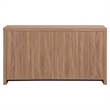 NPD Furniture Larson Dresser 6 Drawers in Terra Oak