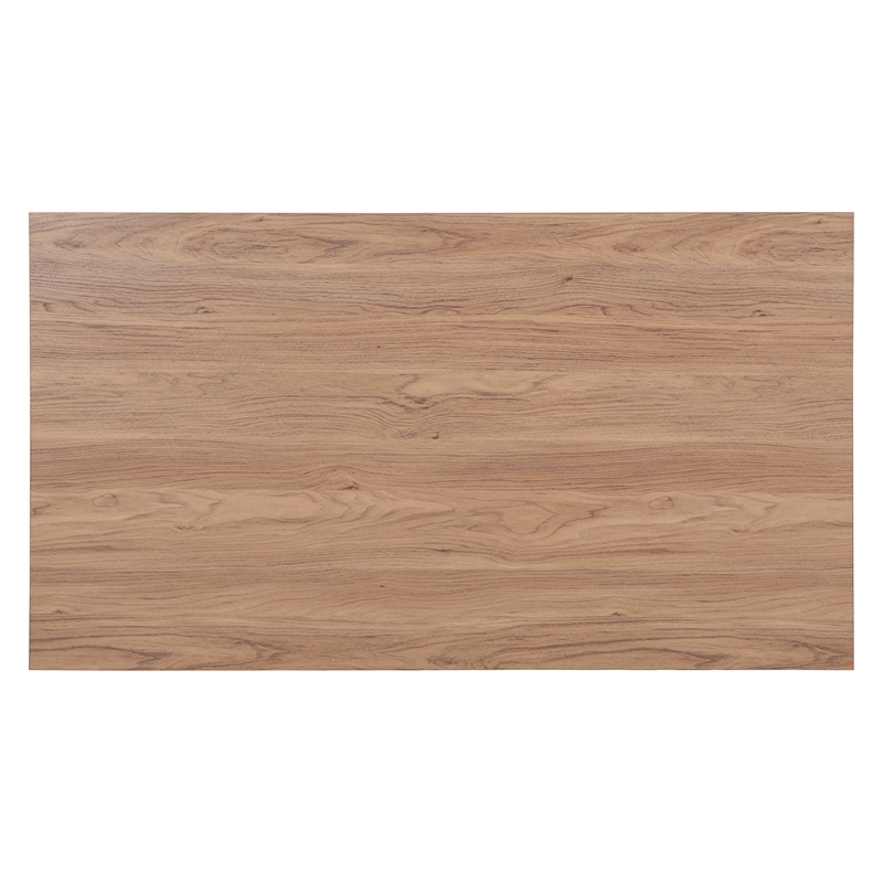 NPD Furniture Larson Rectangular Coffee Table in Terra Oak