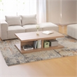 NPD Furniture Larson Rectangular Coffee Table in Terra Oak
