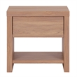 NPD Furniture Larson Nightstand/Side Table in Terra Oak