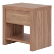 NPD Furniture Larson Nightstand/Side Table in Terra Oak