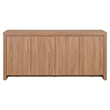 NPD Furniture Larson Buffet/Sideboard 4 Doors in Terra Oak